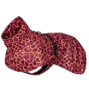 Rukka Pets Hayton Warm Carmin Dog Raincoat