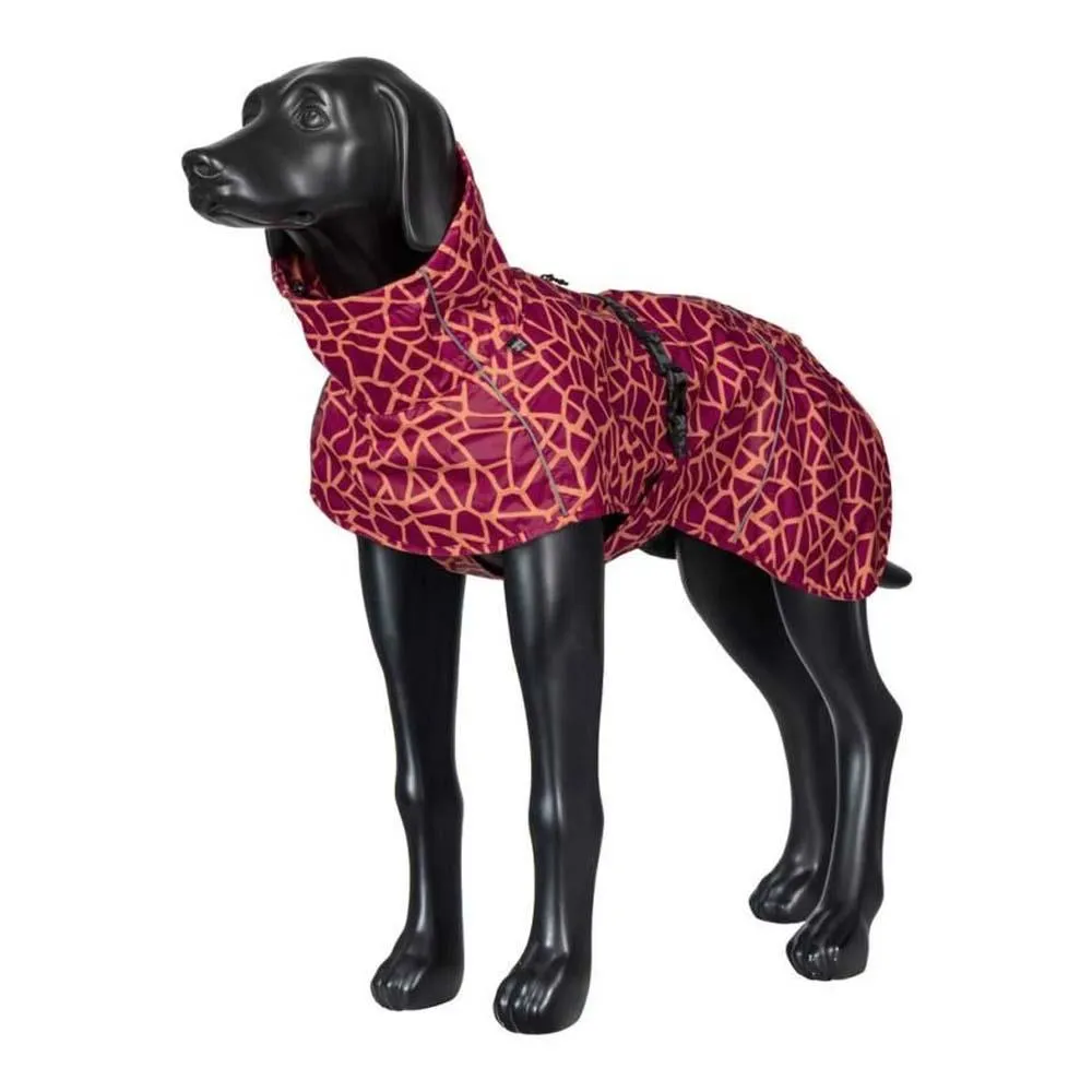 Rukka Pets Hayton Warm Carmin Dog Raincoat