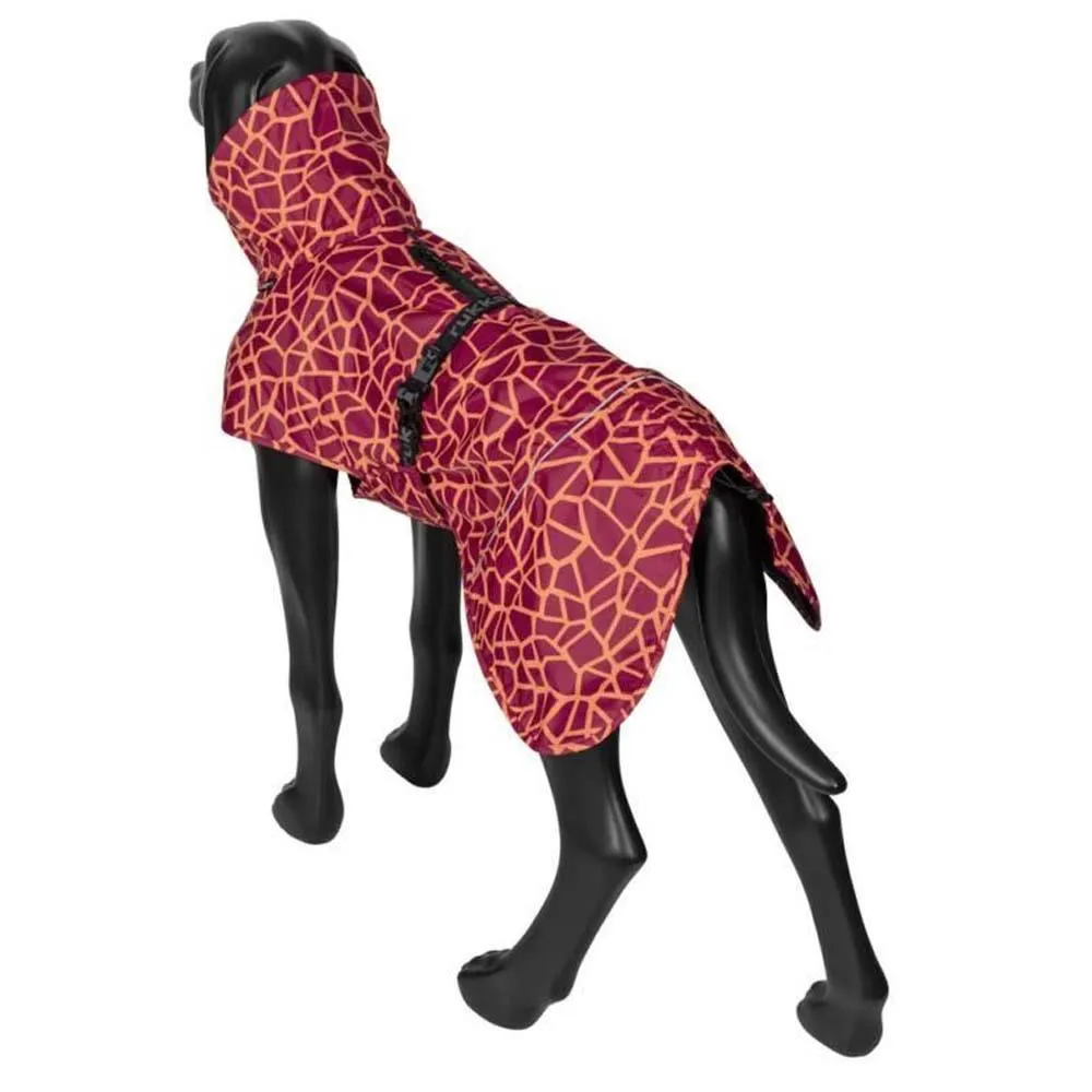 Rukka Pets Hayton Warm Carmin Dog Raincoat