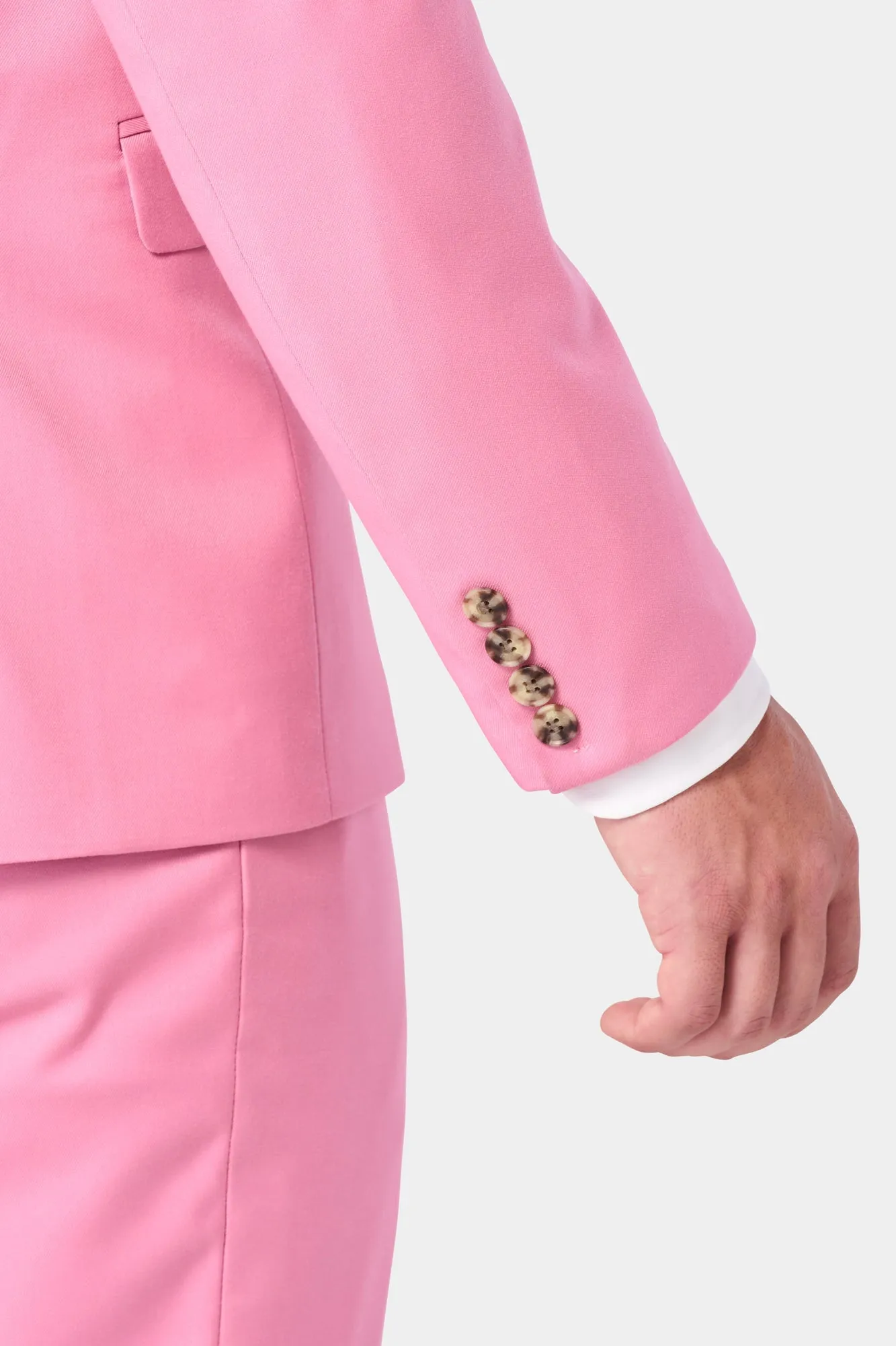 Salmon Pink 2 Button Suit