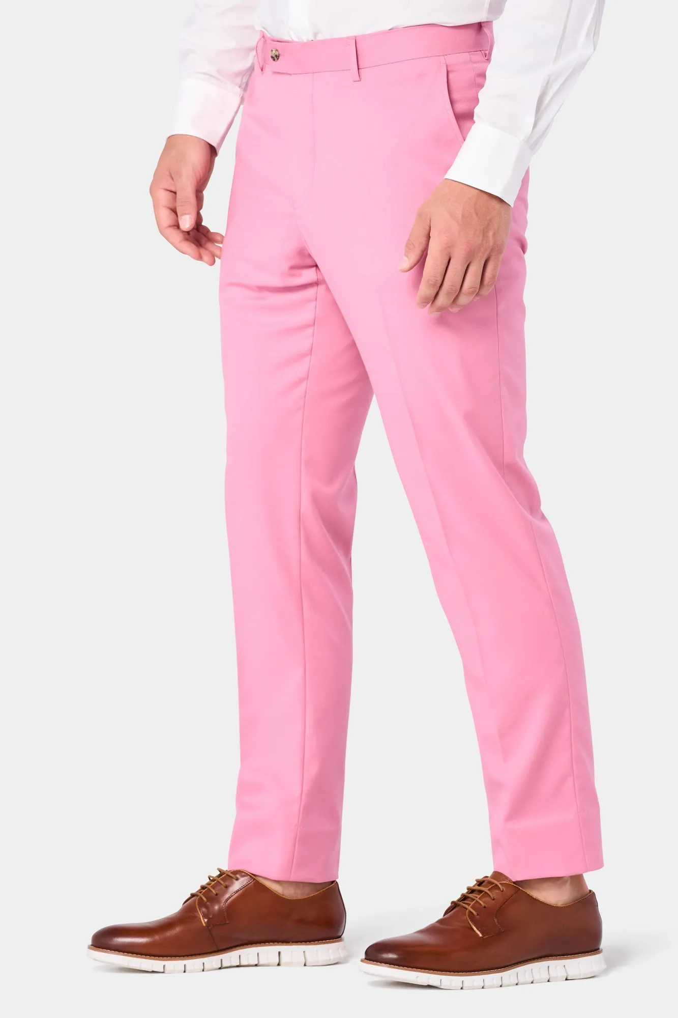 Salmon Pink 2 Button Suit