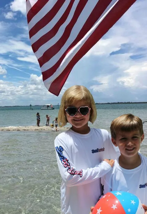 Sandbar Sunday Toddler/Youth Stars and Stripes