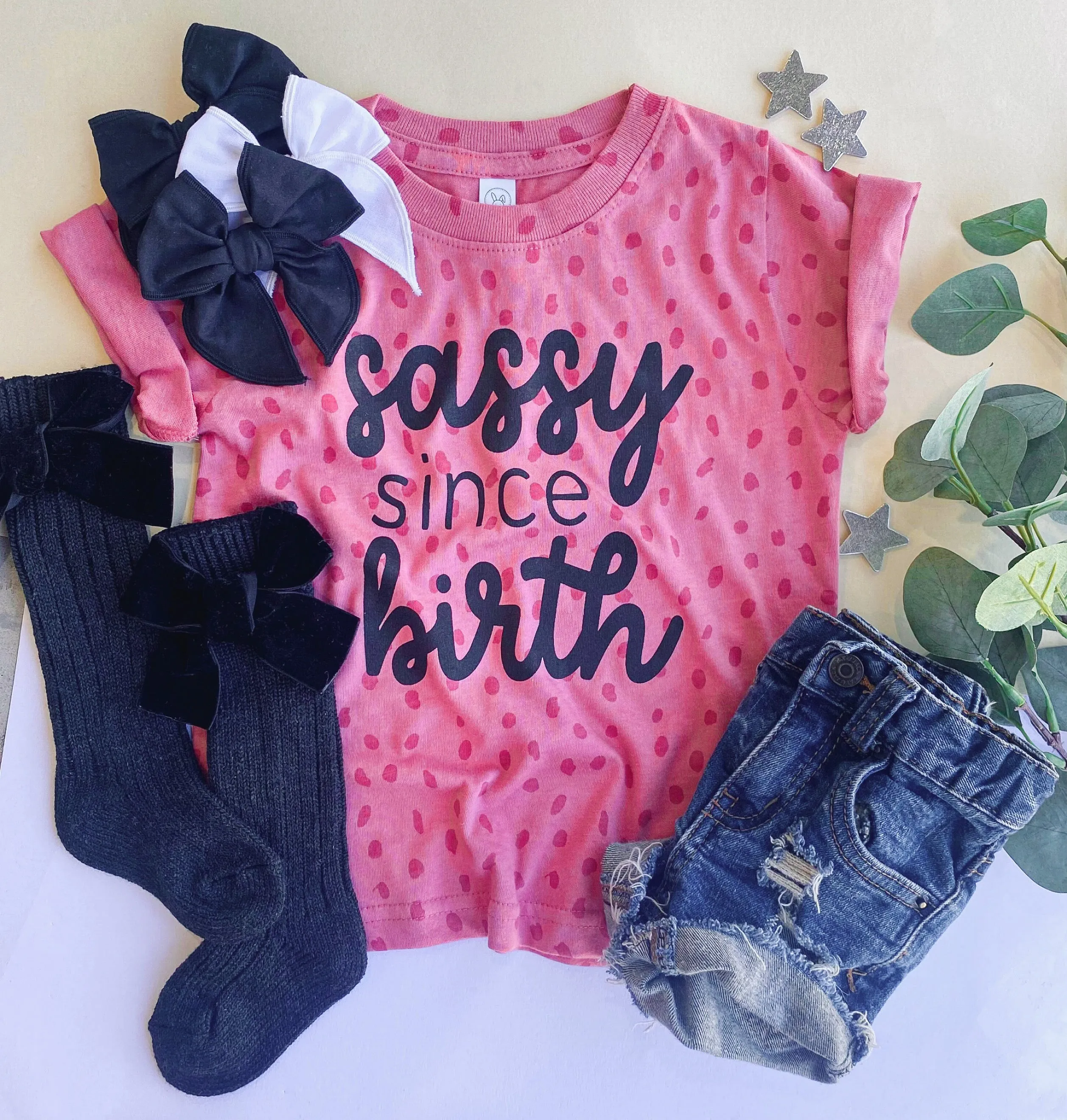 sassy since birth tee