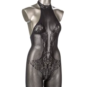 Scandal Queen Size Halter Lace Body Suit