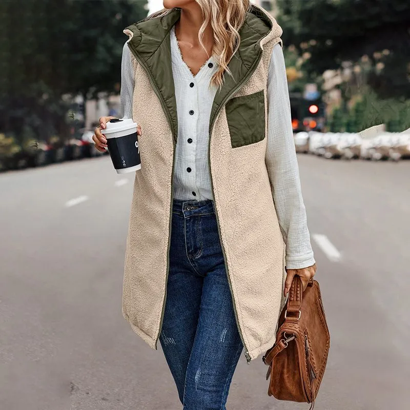 Scarlett - Reversible Hooded Gilet