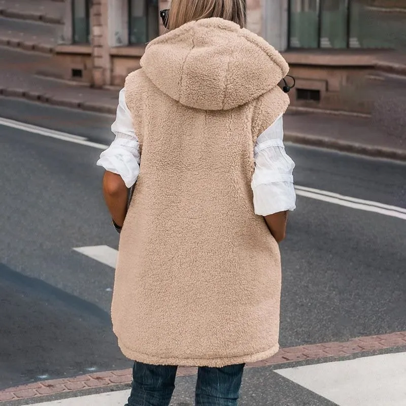 Scarlett - Reversible Hooded Gilet