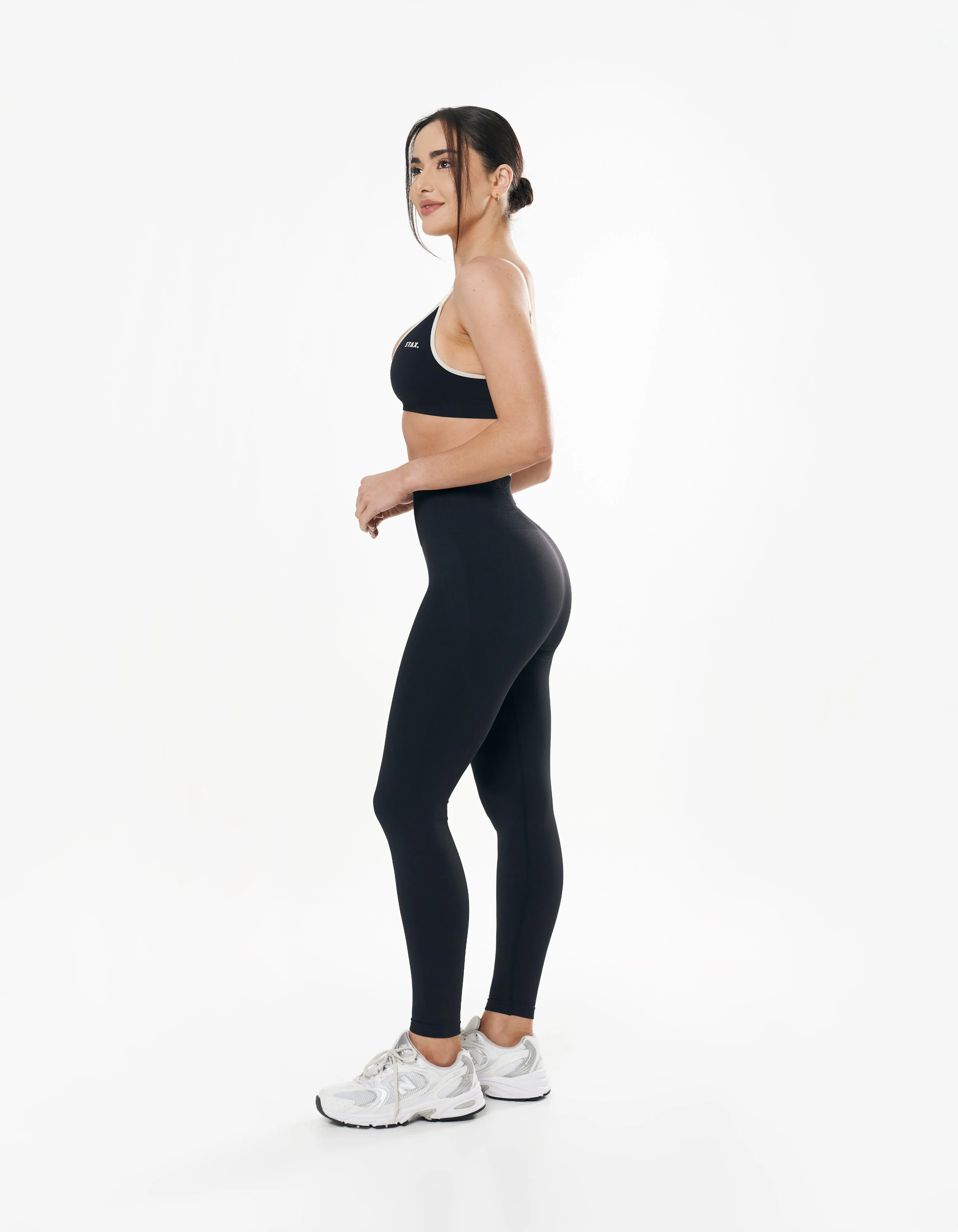 Seamless Kic Bralette - Astro/Cream