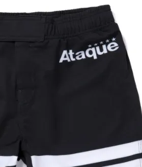 Shoyoroll Training Fitted Shorts (ATAQUE) Black Batch 109 Large