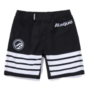 Shoyoroll Training Fitted Shorts (ATAQUE) Black Batch 109 Large