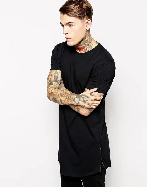 SIDE ZIP T-SHIRT