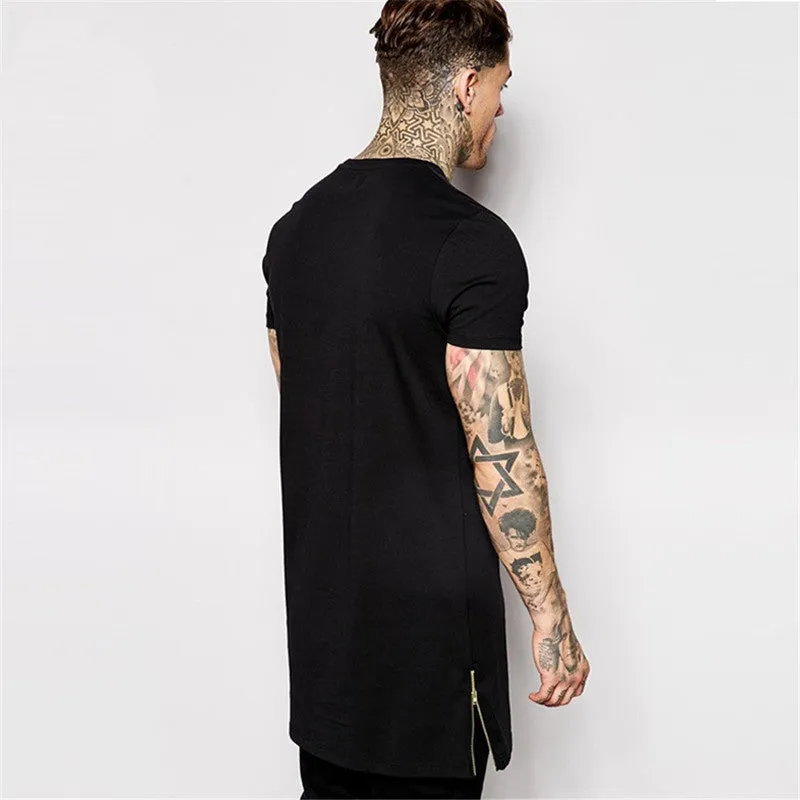 SIDE ZIP T-SHIRT