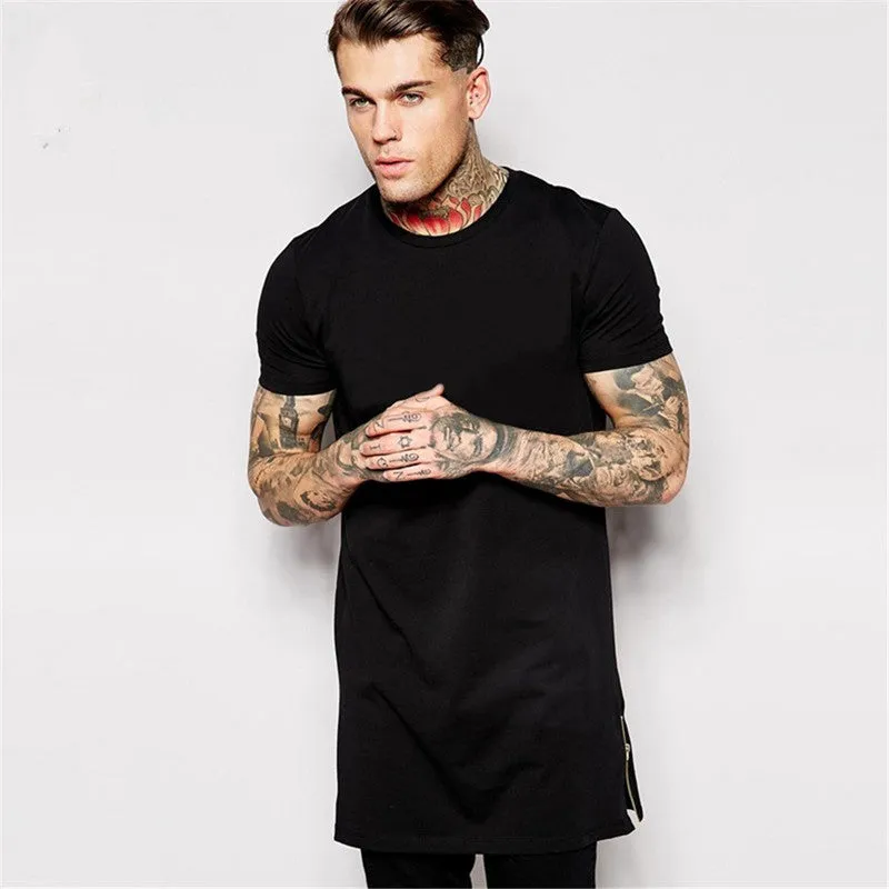 SIDE ZIP T-SHIRT