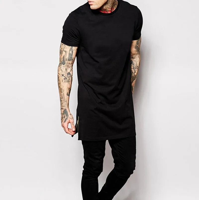 SIDE ZIP T-SHIRT