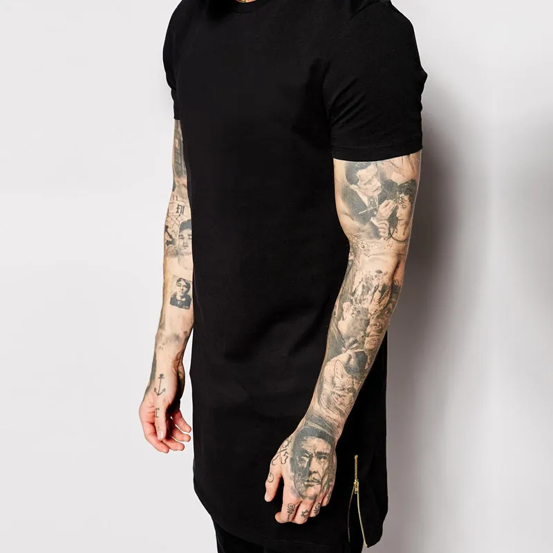 SIDE ZIP T-SHIRT