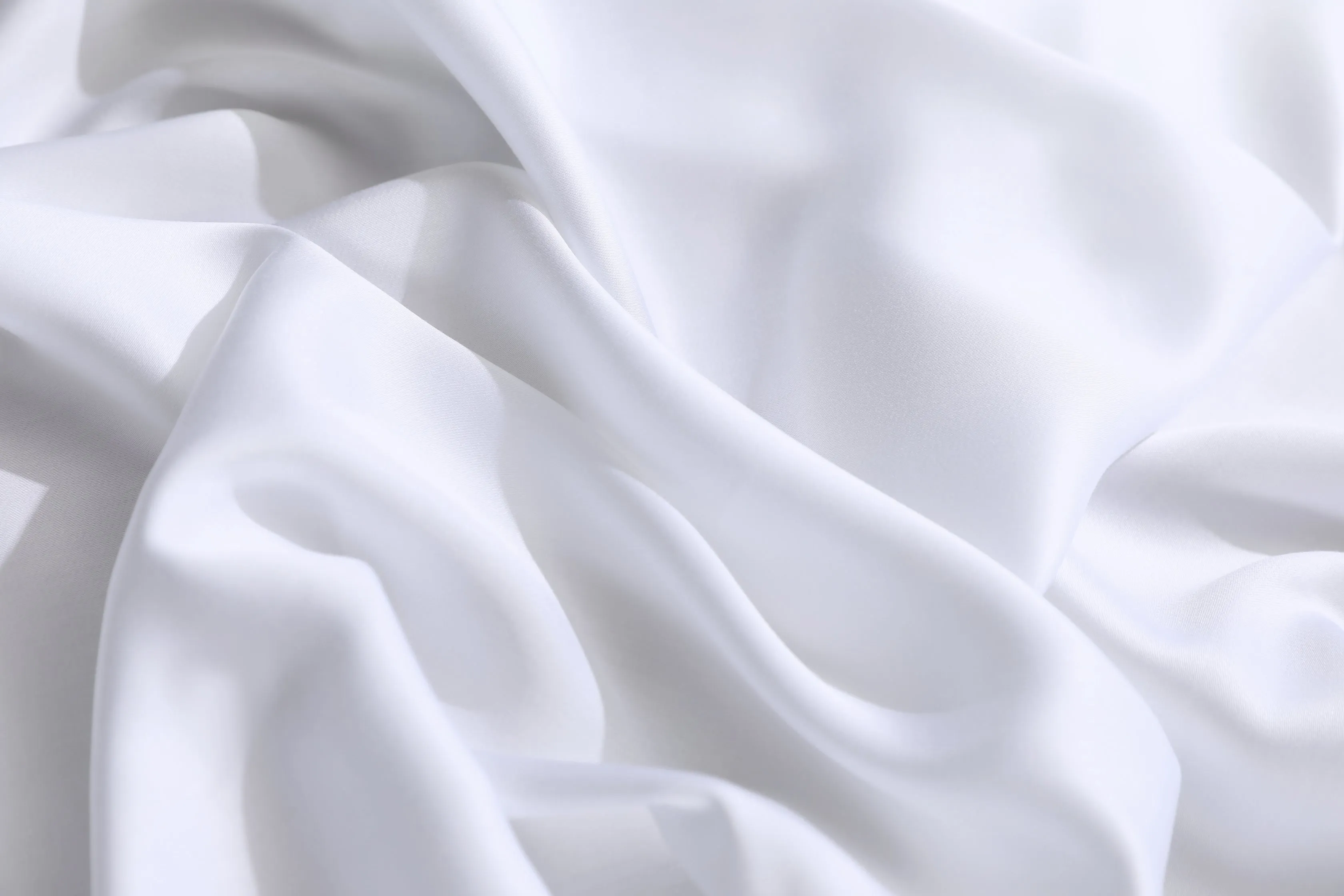 Silky Soft Organic Bamboo Pillowcase Set - White