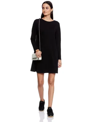 SILVIA FULL SLEEVE LONG TEE (BLACK)