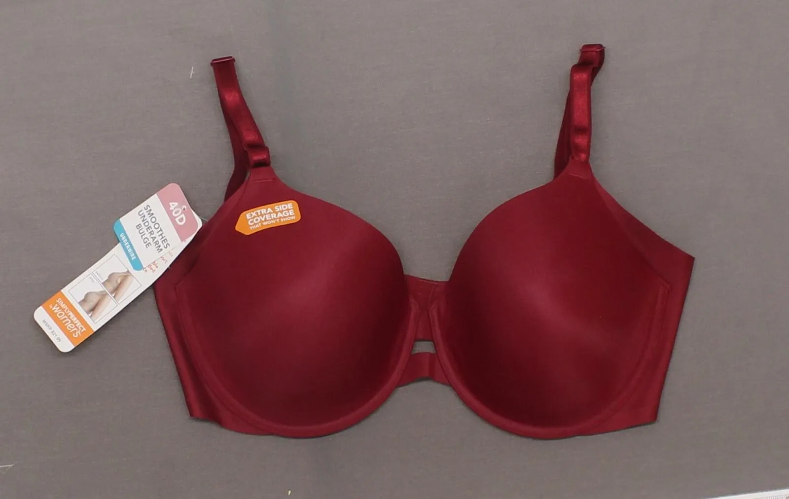 Simply Perfect by Warner's Women's Underarm Smoothing Underwire Bra