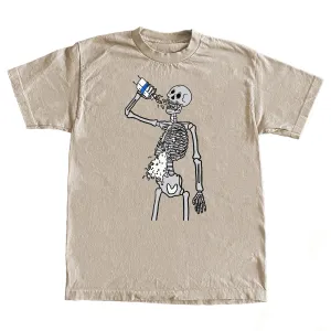 SKELETON MELK SHIRT (SAND)