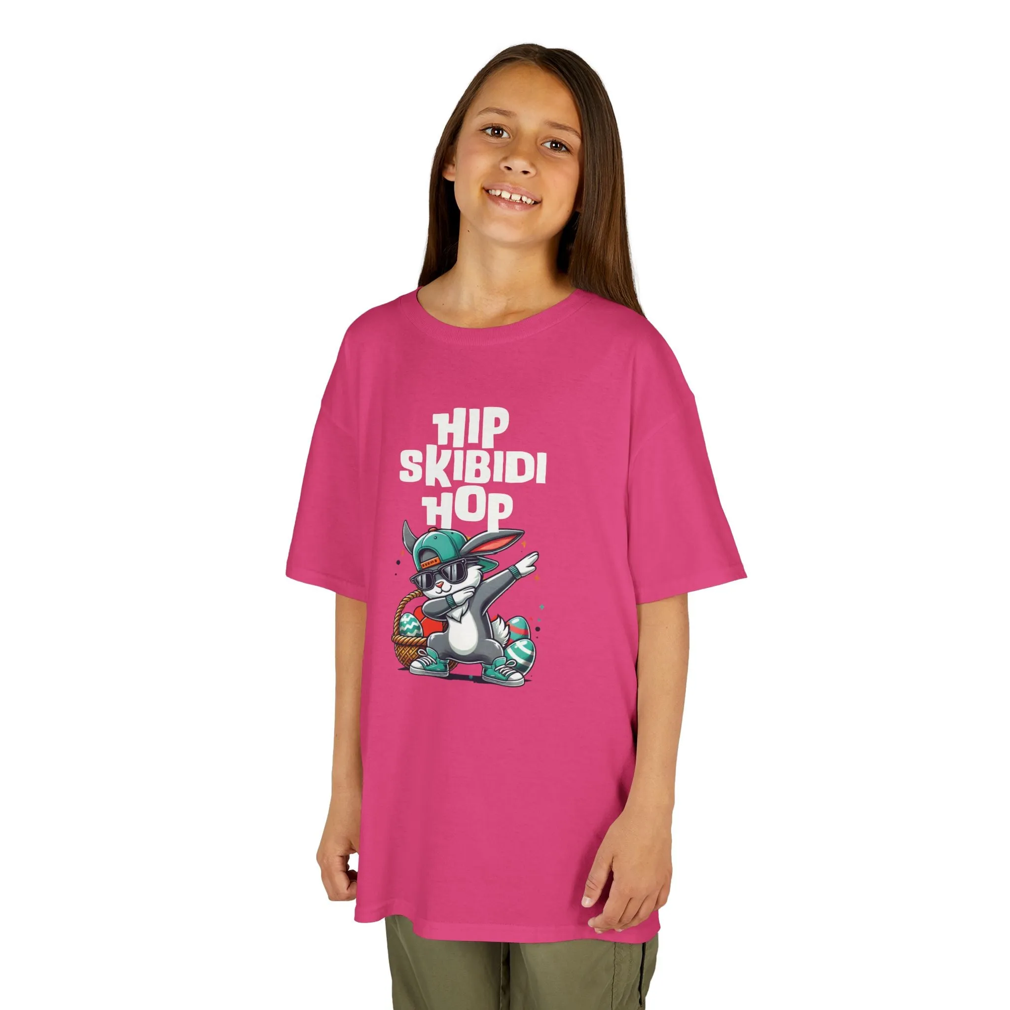 Skibidi Easter Hip Hop Dab Bunny KIDS T-Shirt