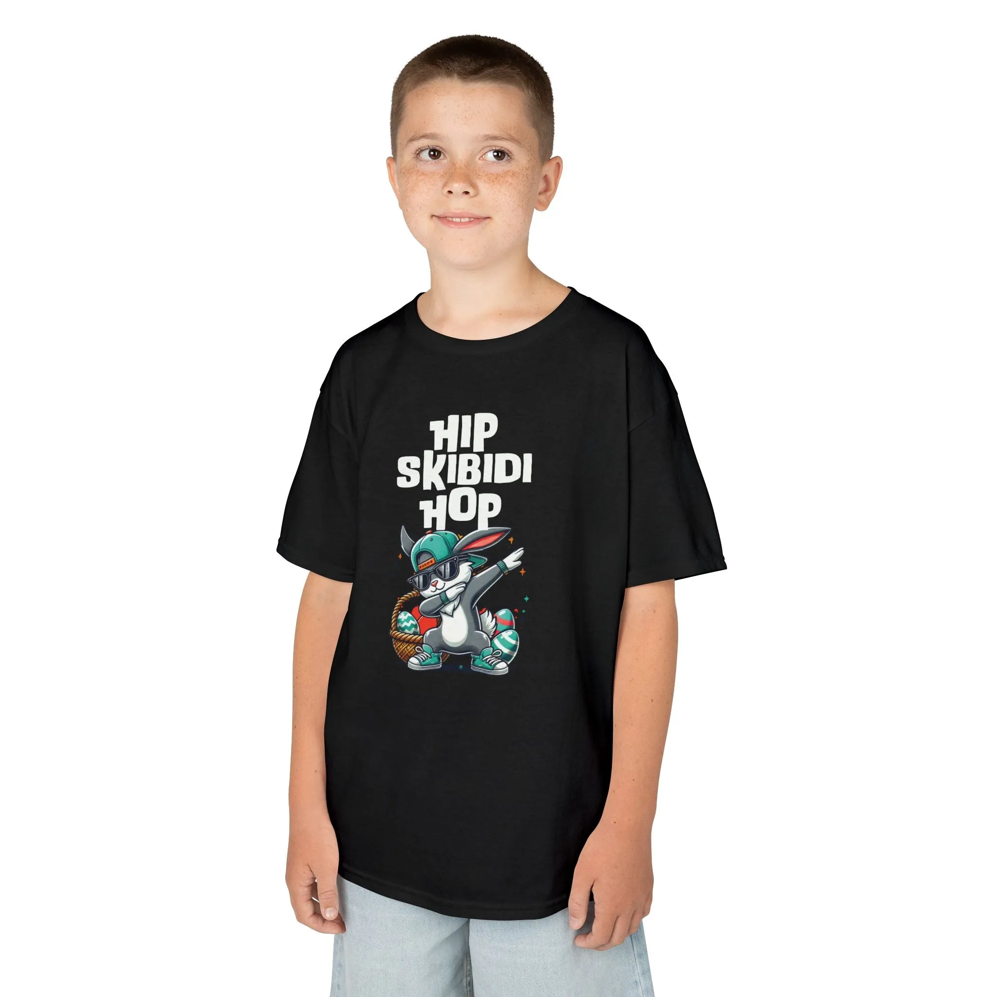 Skibidi Easter Hip Hop Dab Bunny KIDS T-Shirt