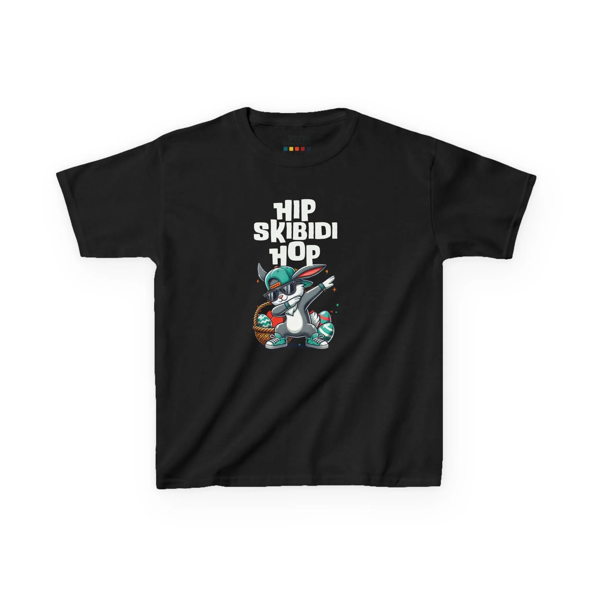 Skibidi Easter Hip Hop Dab Bunny KIDS T-Shirt
