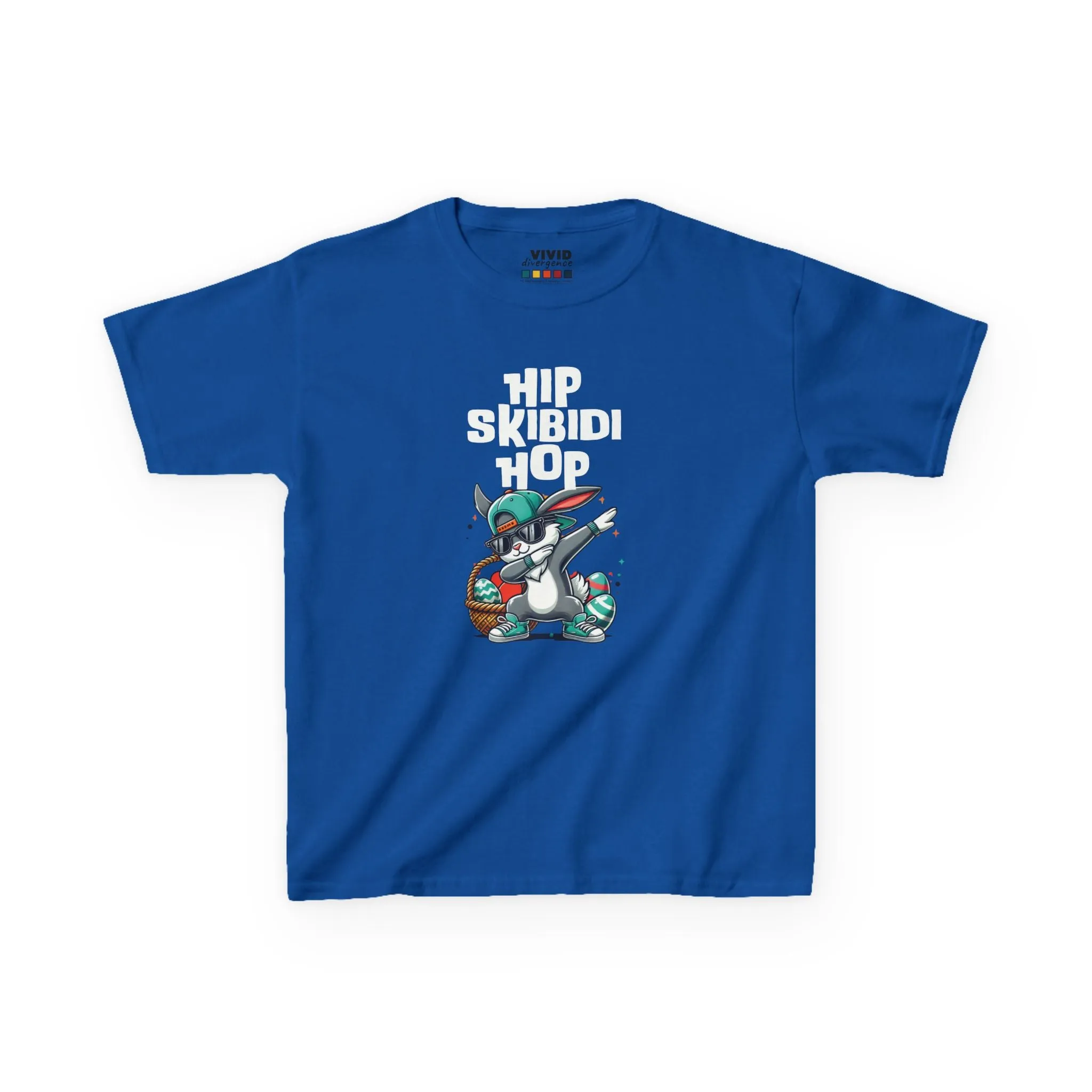 Skibidi Easter Hip Hop Dab Bunny KIDS T-Shirt