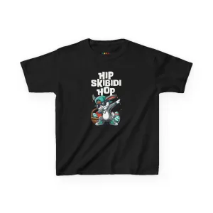 Skibidi Easter Hip Hop Dab Bunny KIDS T-Shirt