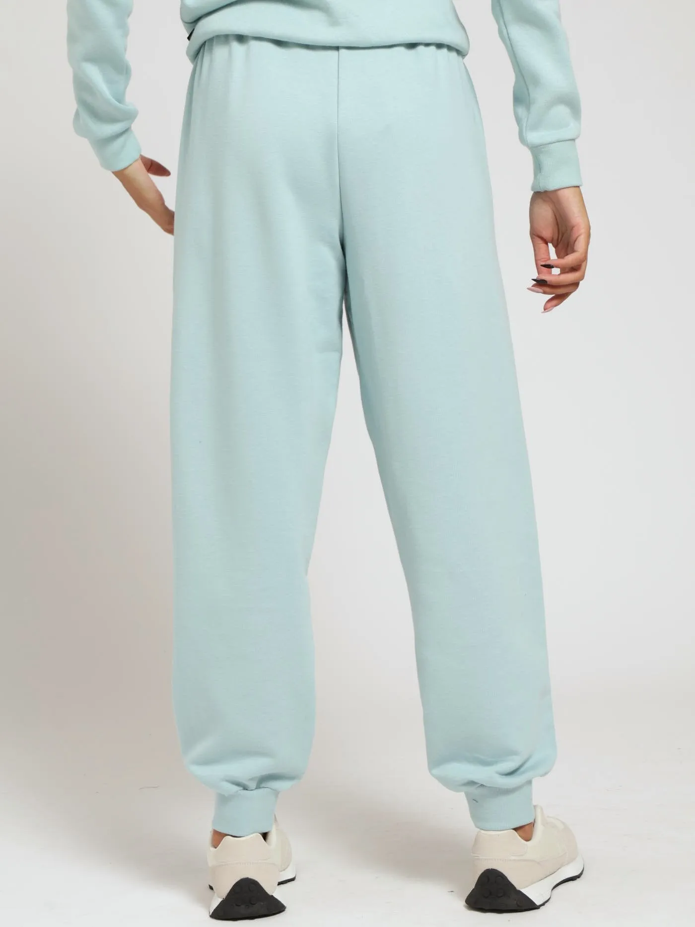 Small Logo Comfort Pants - Turquoise