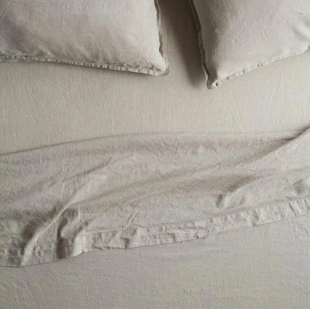Sofia Organic Belgian Flax Linen Bedding Set with Ties