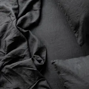 Sofia Organic Belgian Flax Linen Bedding Set with Ties