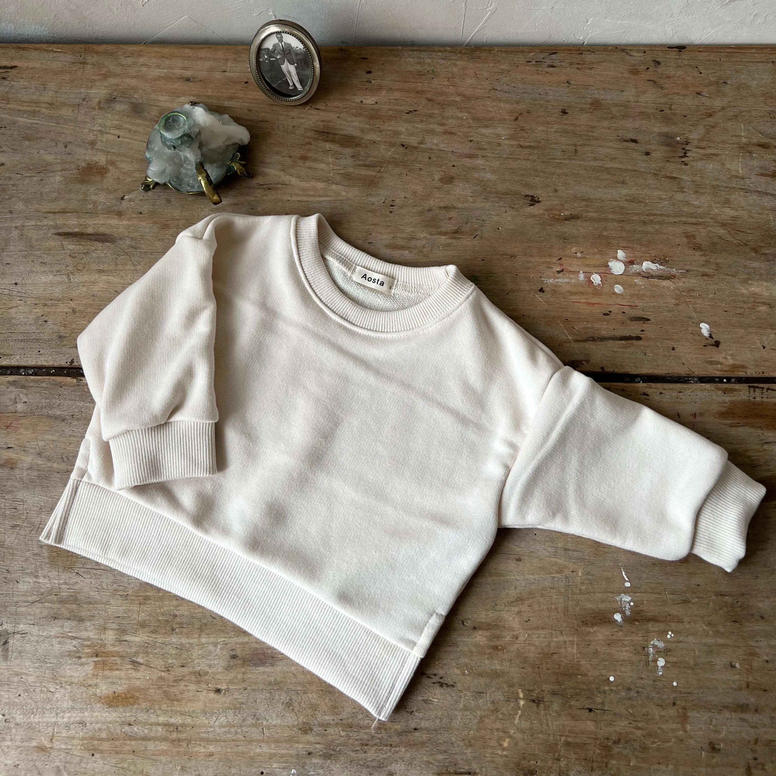 Soft & Plush Daily Sweatshirt - Ivory