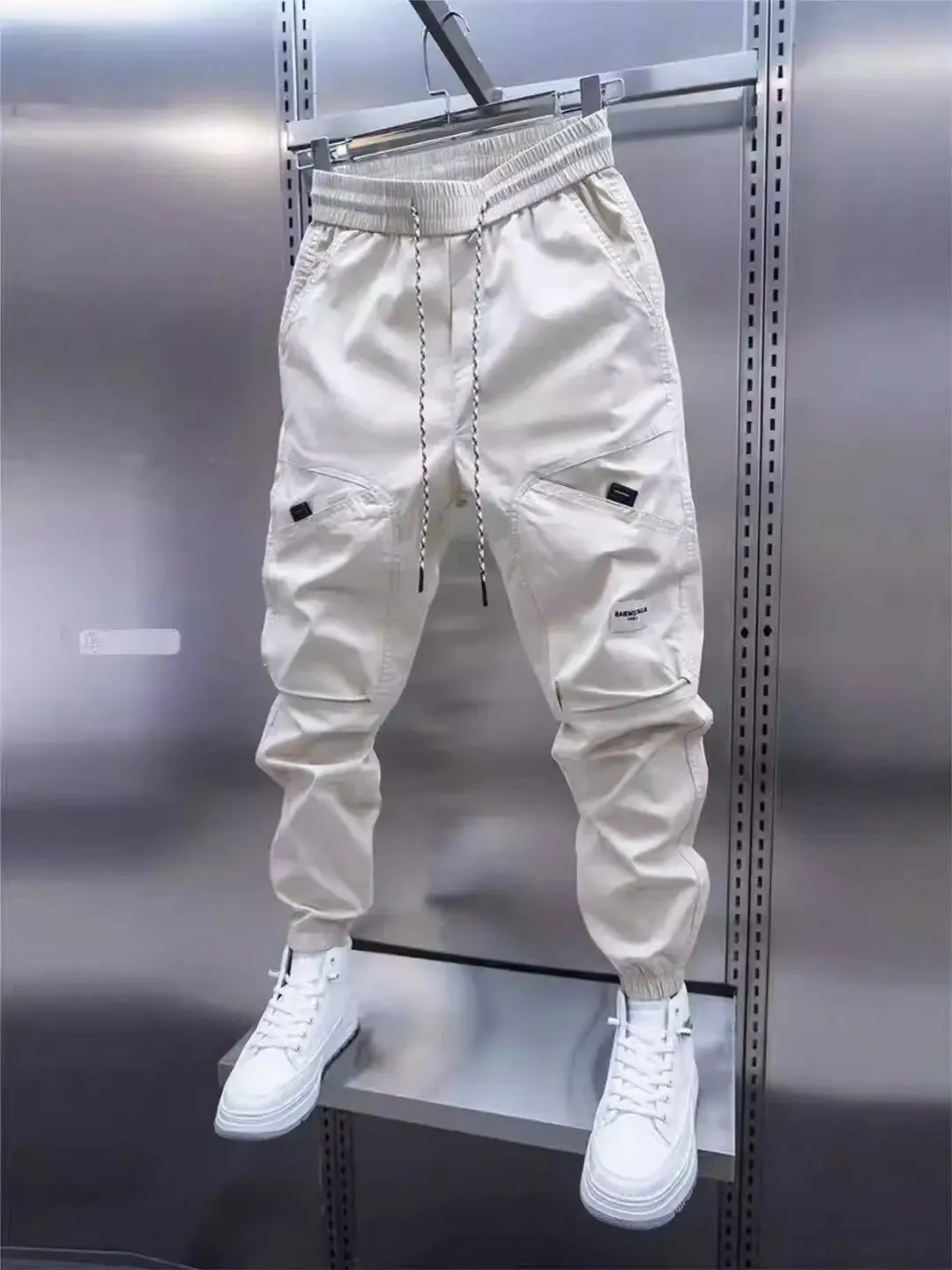 Sporty Pants with Details