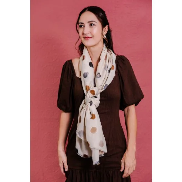Spot Scarf – Polka Dot Scarf