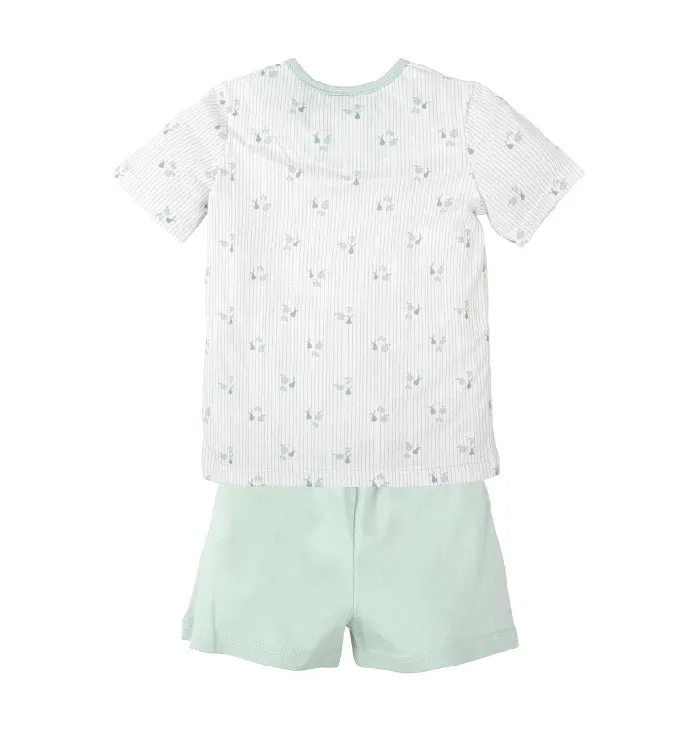 SS25 Babidu - Green Print Pyjama Set