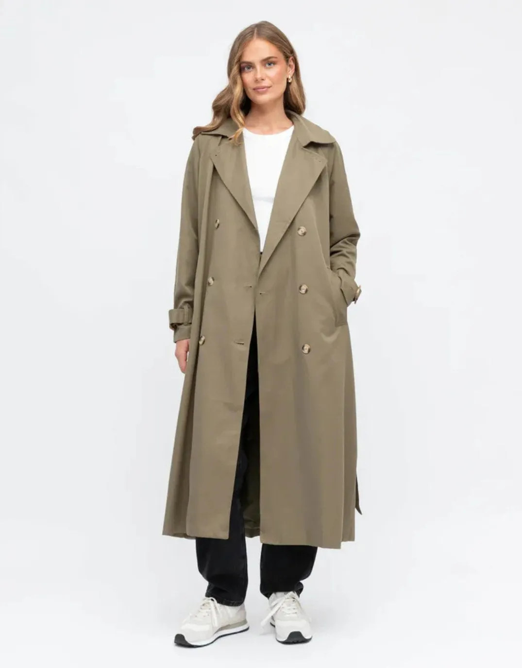 Stamford Trench Coat - Khaki