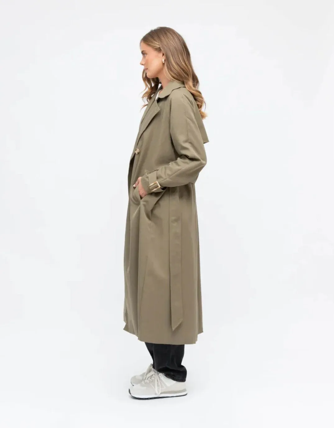 Stamford Trench Coat - Khaki