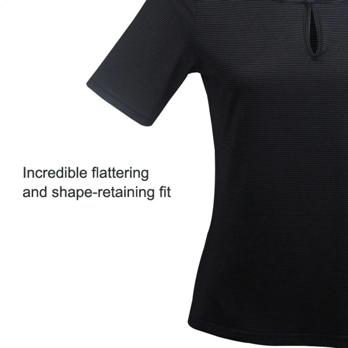 Stencil 1258S Ladies Silvertech Short Sleeve Top