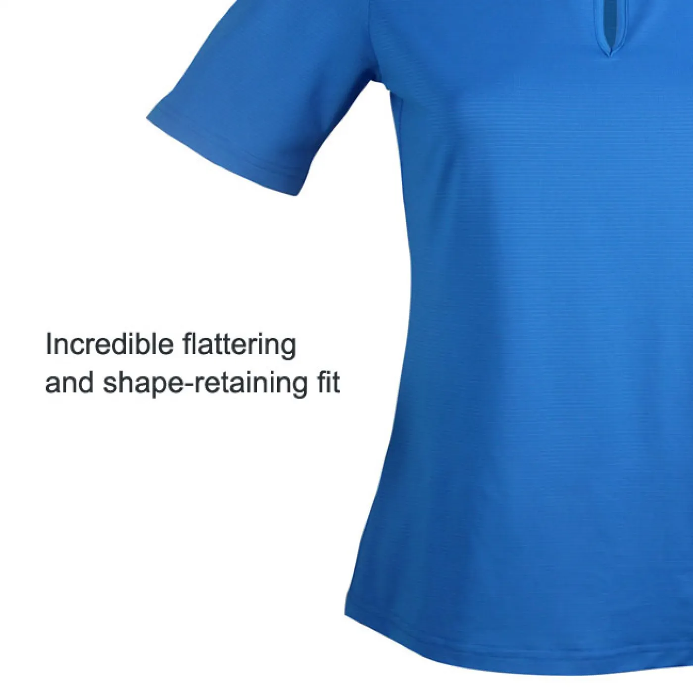 Stencil 1258S Ladies Silvertech Short Sleeve Top