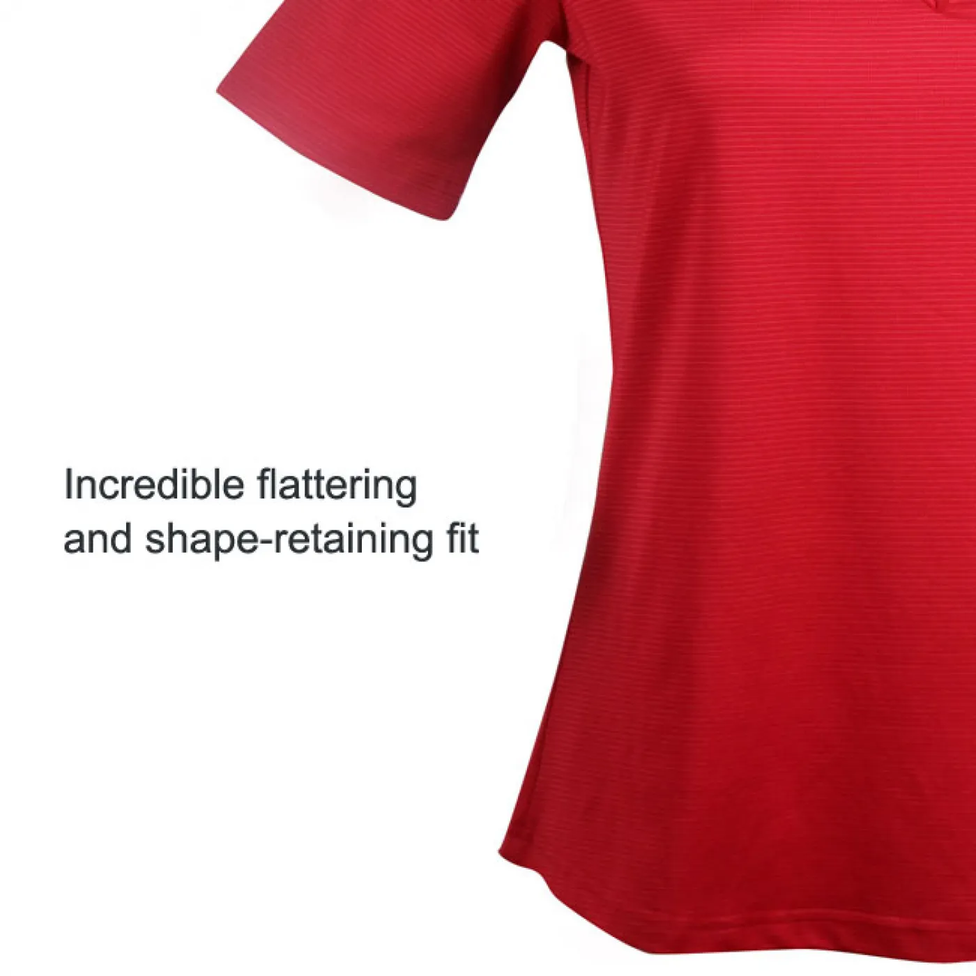 Stencil 1258S Ladies Silvertech Short Sleeve Top