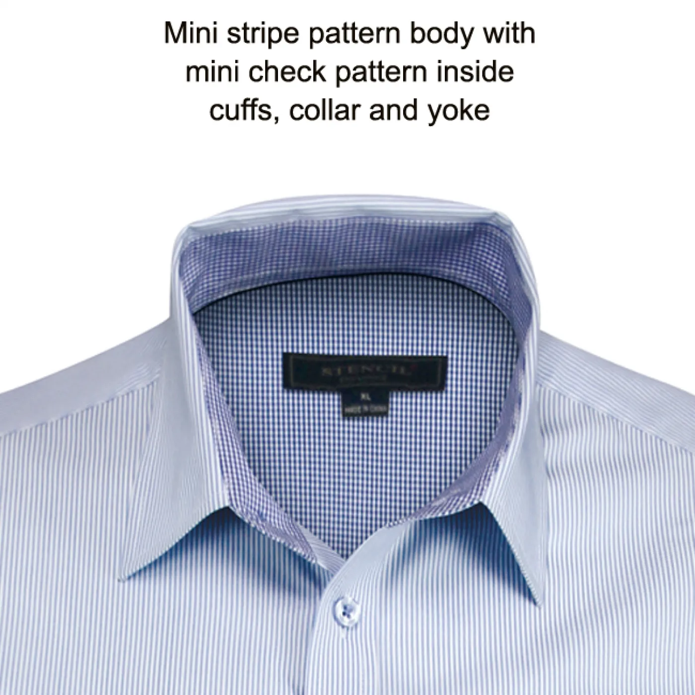 Stencil 2053 Mens Inspire Short Sleeve Shirt