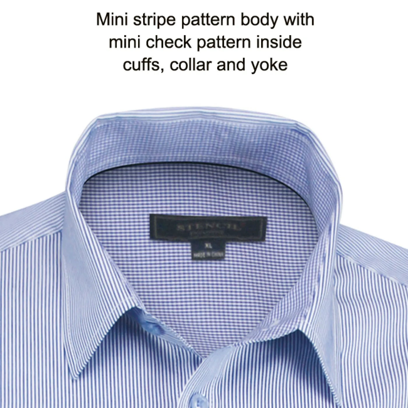 Stencil 2053 Mens Inspire Short Sleeve Shirt