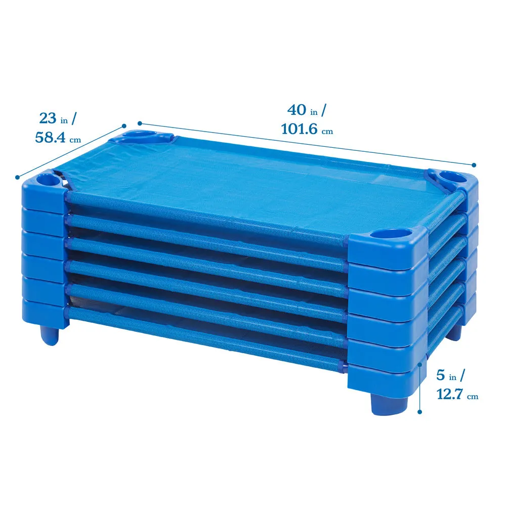 Streamline Toddler Cot - Set of 6 (Ready to Assemble)