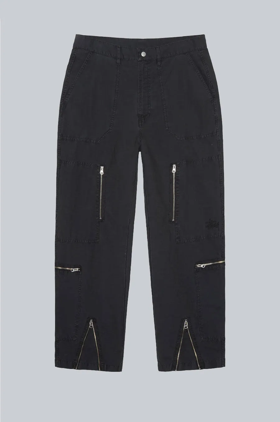 STUSSY NYCO FLIGHT PANT BLACK