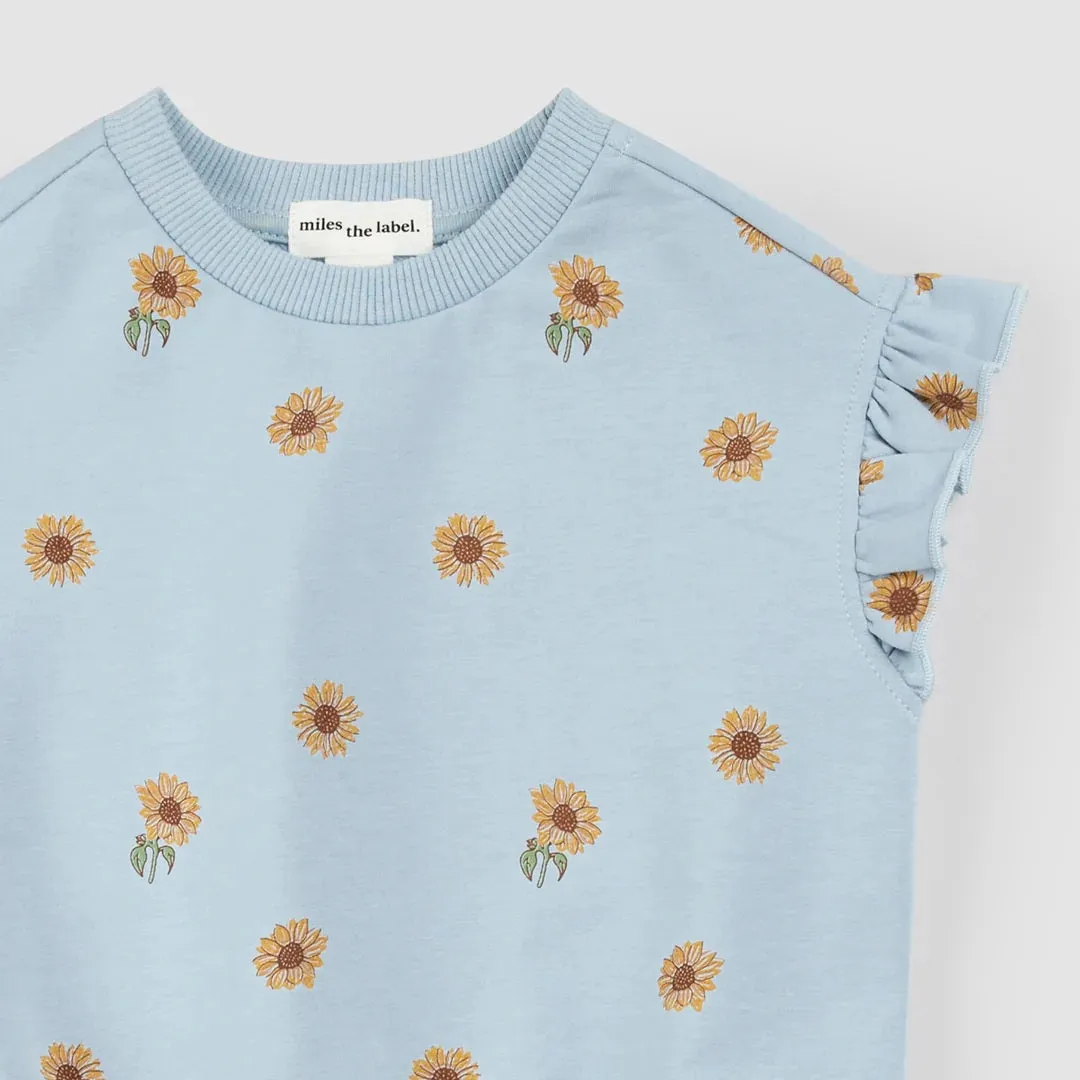 Sunflower Print Top