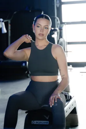 Super Stretch Support Top Dark Grey (FINAL SALE)