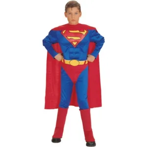 Superman Deluxe M/C Child Size S