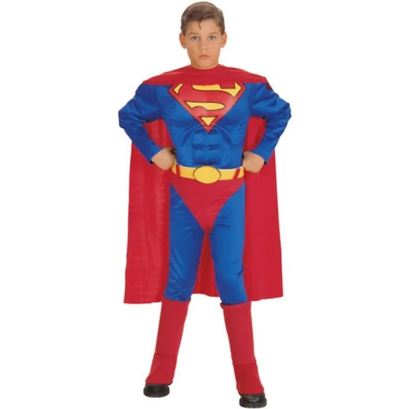 Superman Deluxe M/C Child Size S