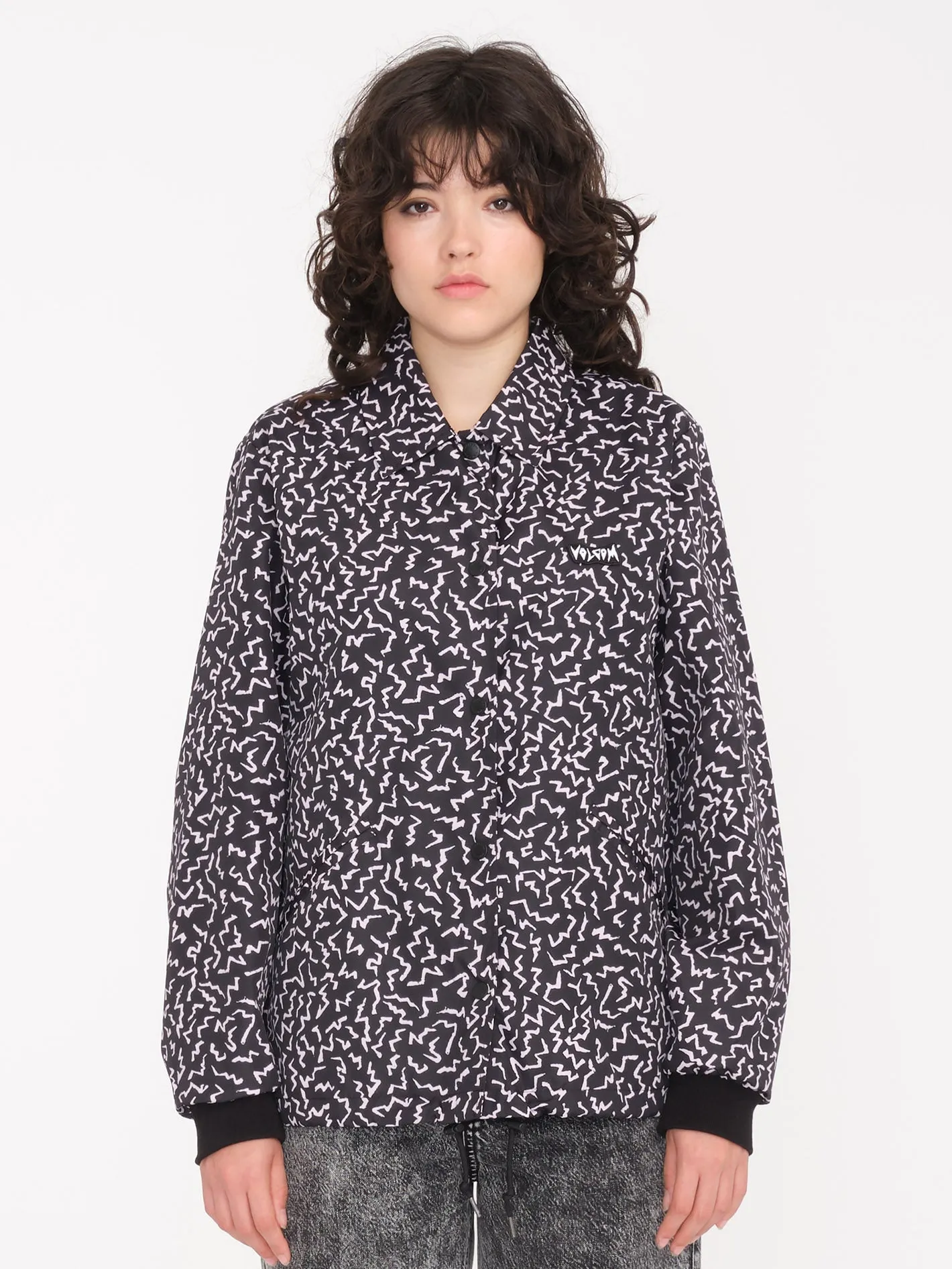 Surfpunk Coach Jacket - BLACK