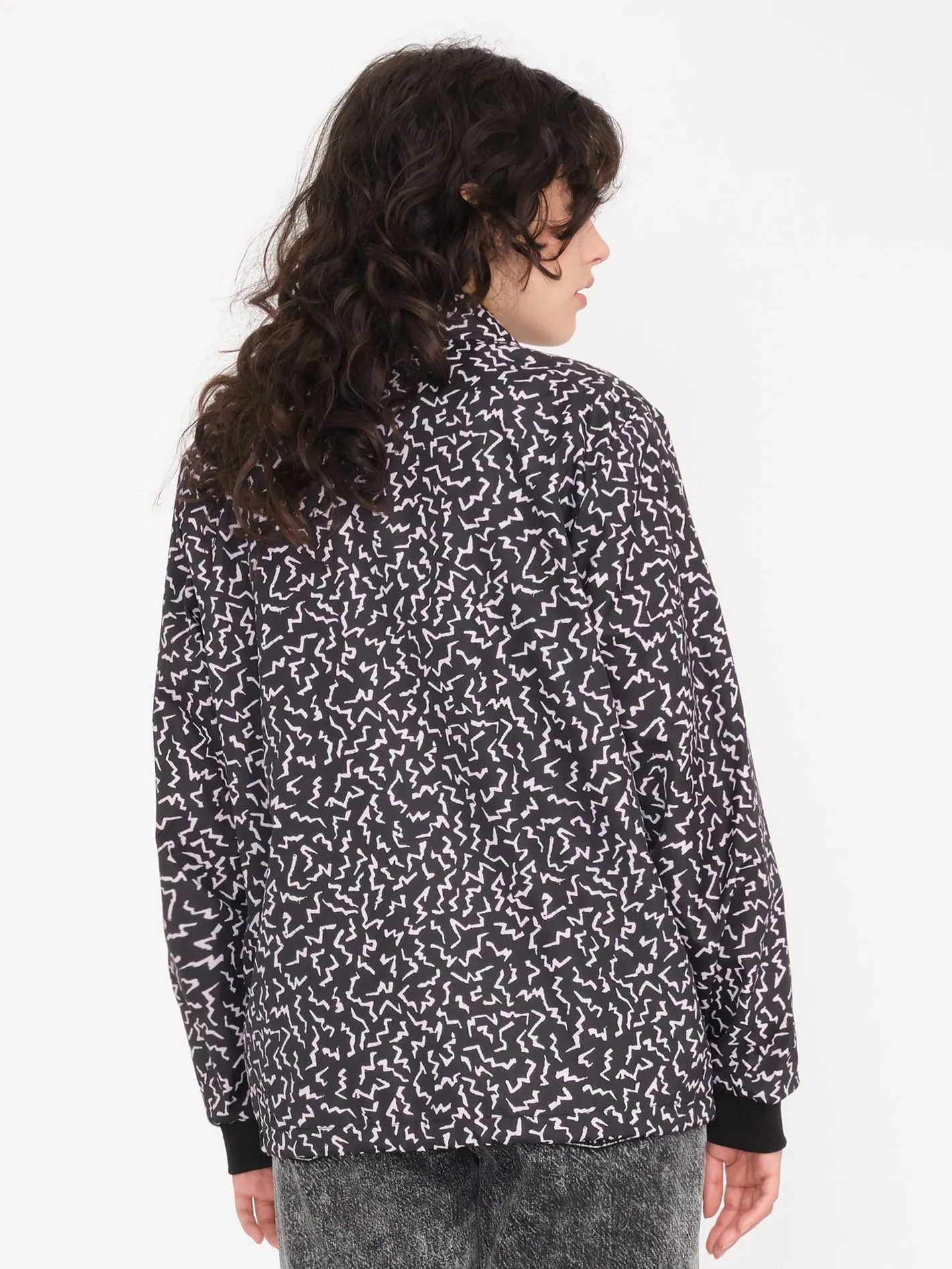 Surfpunk Coach Jacket - BLACK