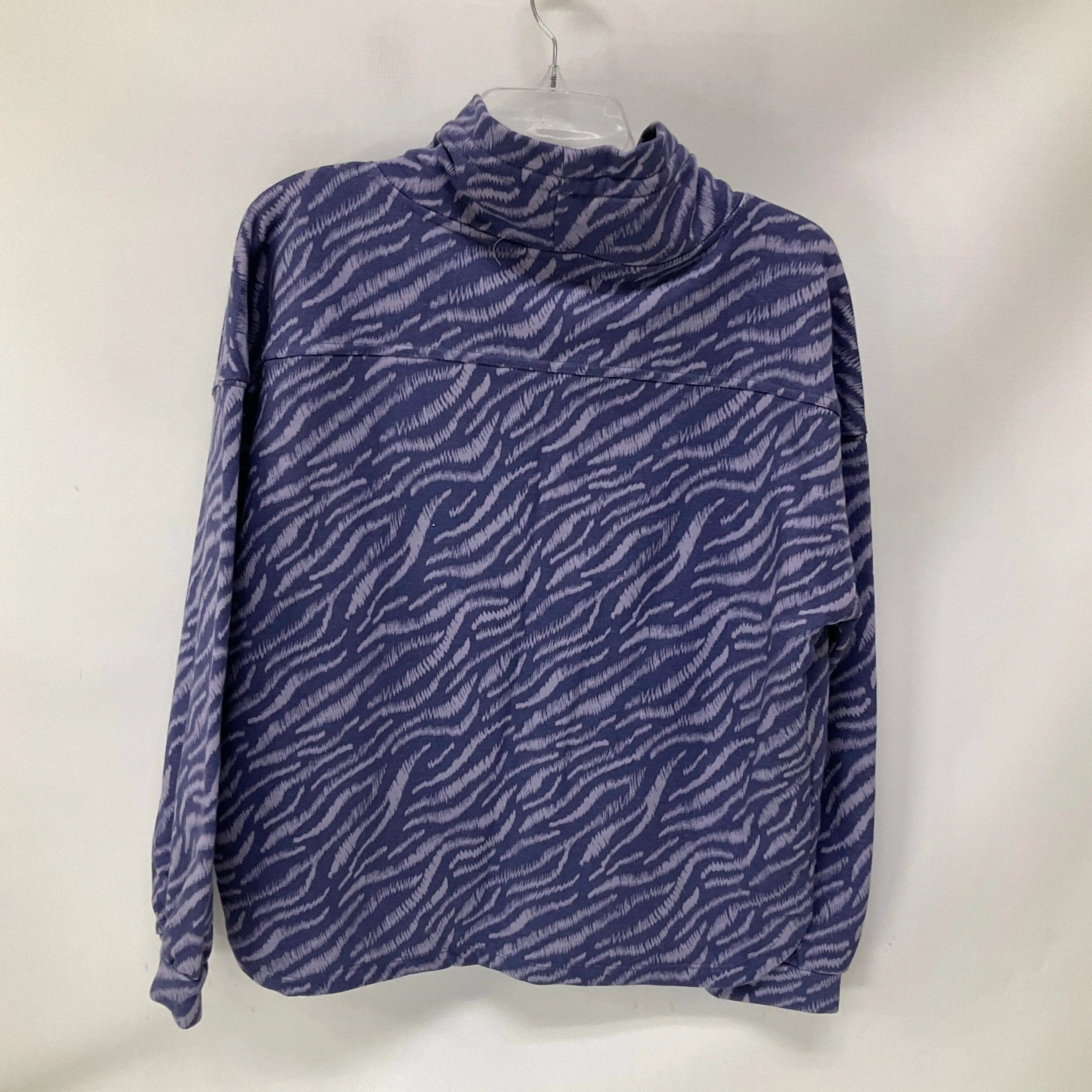 Sweatshirt Collar By Daily Practice By Anthropologie In Blue, Size: M